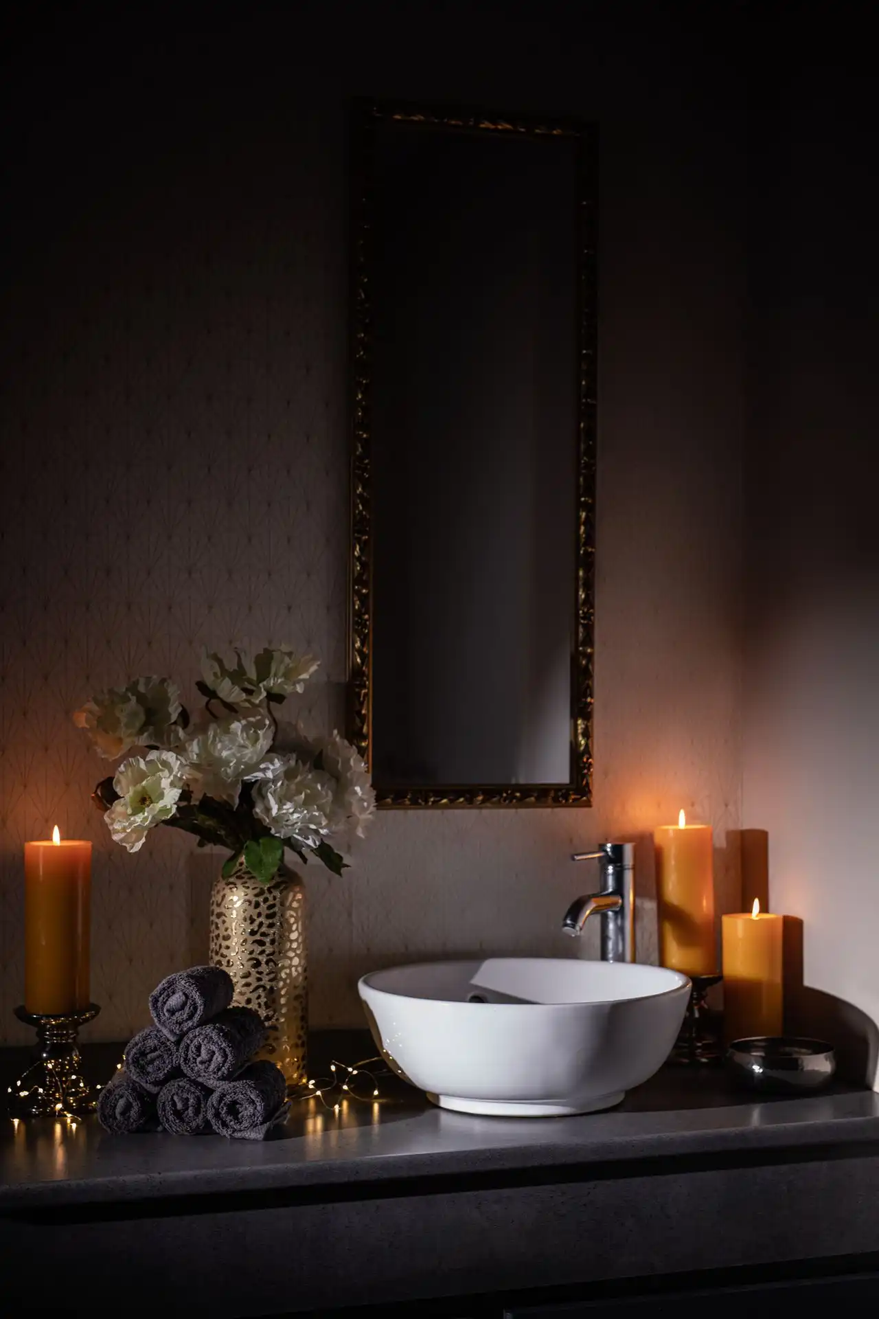 Décoration chaleureuse de l'institut